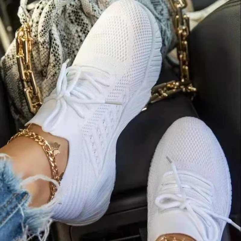 Dames Mesh Ademende Casual Sneakers Gevulkaniseerde Schoenen Dames Platform Sneakers Dames Schoenen Plus Size Zapatos De Mujer