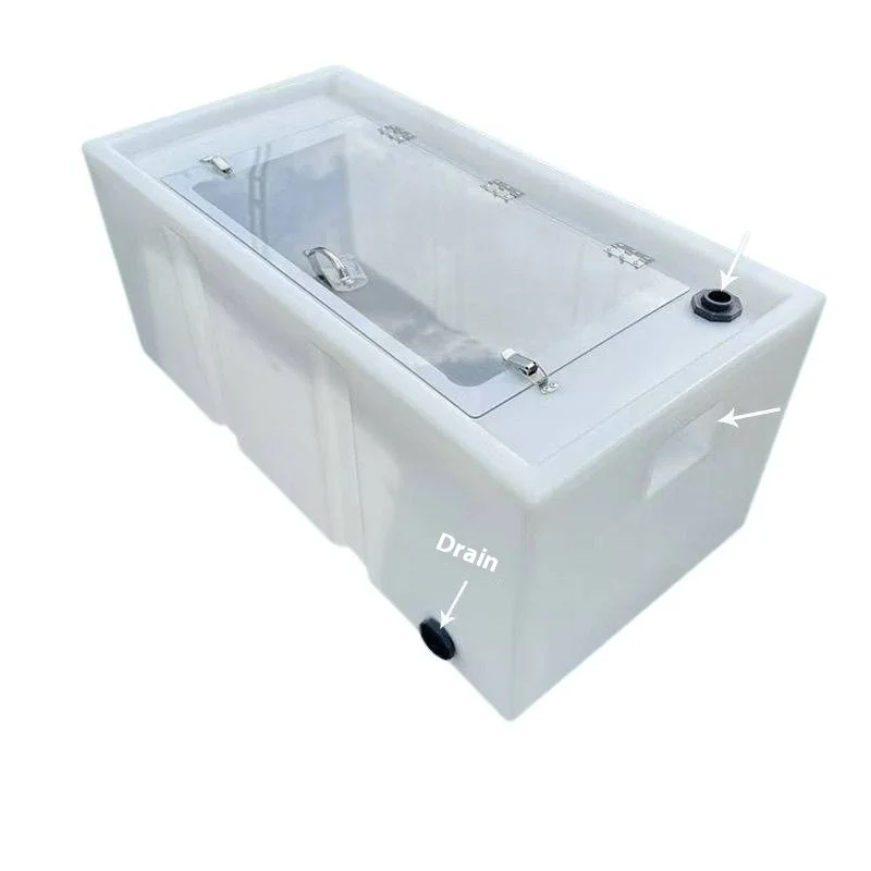 40/60/70/80/95/100L New Car Fishing Box Transportation Live Fish Bucket Thickened Environmentally Friendly Plastic Storage Tank