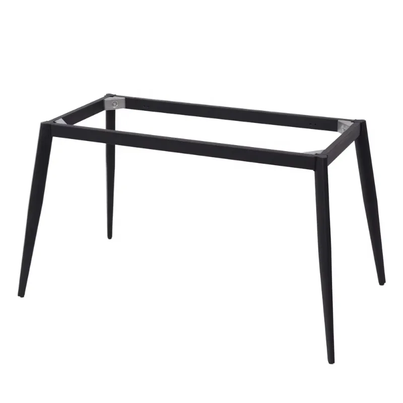 Quality Aluminum Frame Table Leg Production Line OEM Cheap Low Factory Price Carbon Steel Furniture Metal Table Removable Legs