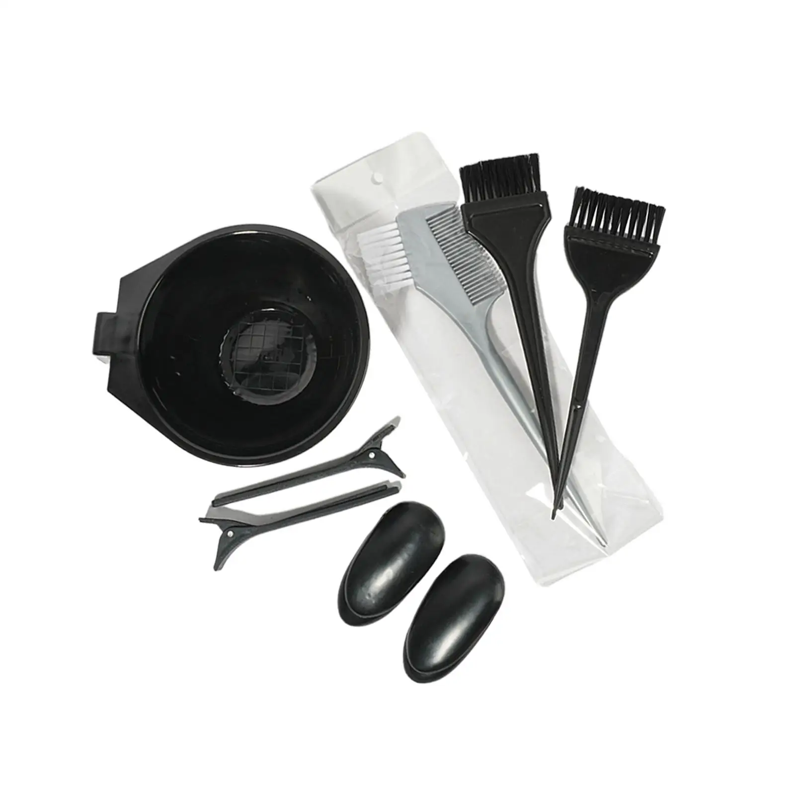 

Набор для окрашивания волос: кисть, чаша, защита для ушей, расческа, миска для смешивания, зажимы для парикмахеров и салонов красоты, для окрашивания волос