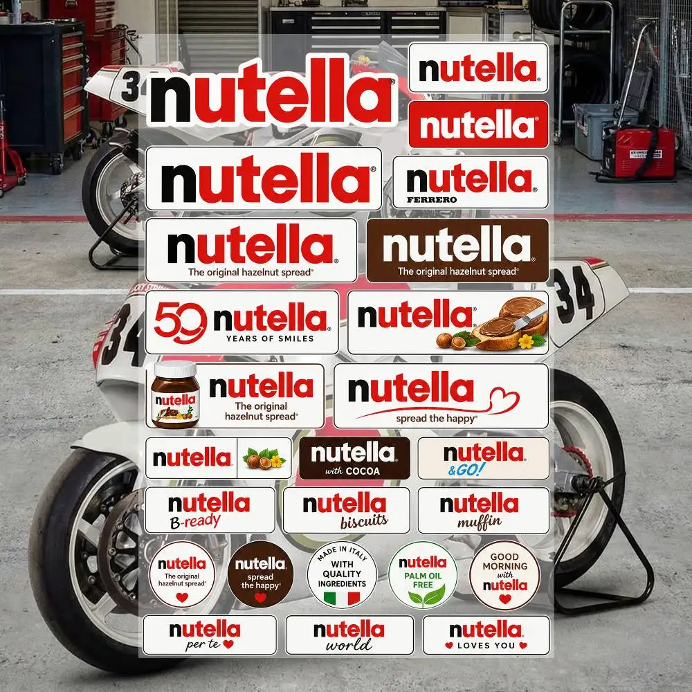 N-uteL-L-a Wasserdichte Vinyl-Aufkleber für Auto, Motorrad, Fahrrad, Skateboard, Laptop, Flasche, Telefon