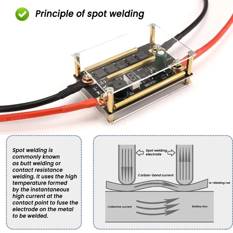 Täglich 12V Punktschweißgerät Batterie Energiespeicher Punktschweißgerät PCB Leiterplatte Schweißgeräte