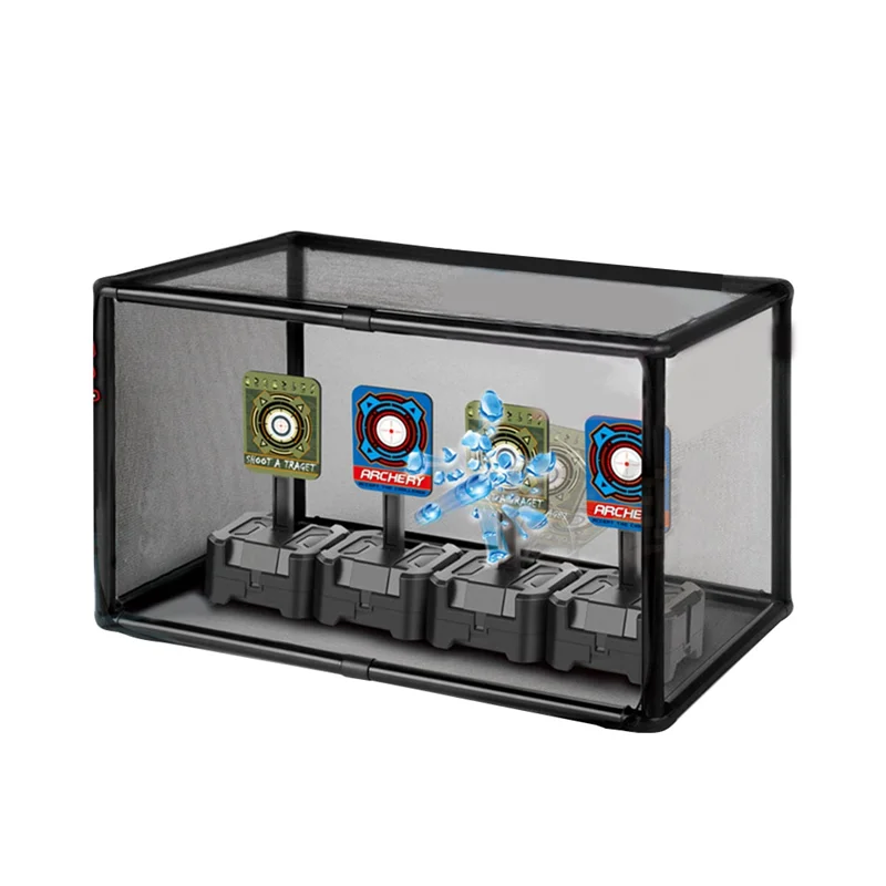 ABHS-Auto Reset Target Kit For Indoor Outdoor Practice Target Range Black, Durable Fine Workmanship