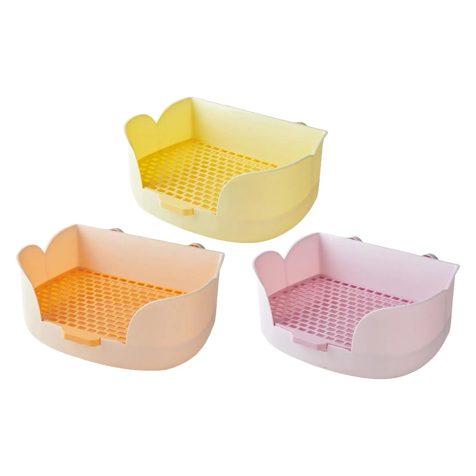 s Pet Pan Animals Litter with High Baffle Corner Litter Pet