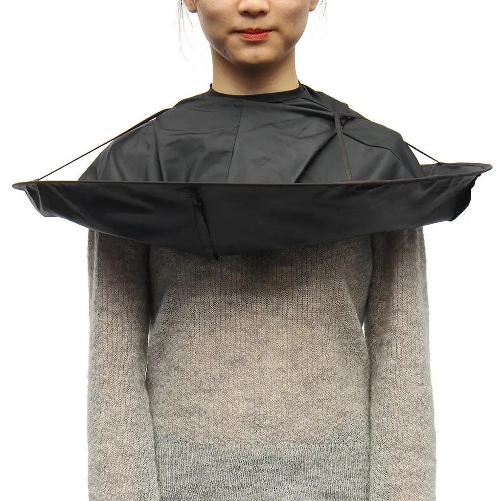 Haircut Cape Umbrella Dress Hairdressing Apron for Hair Salon