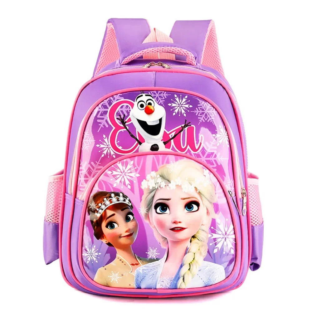 Disney Princess Kids Backpack Comfortable Lighten The Burden Cartoon Cute Fashion Suitable for Students in Grades 1-5 Backpack