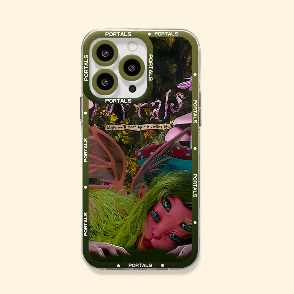 Melanie Martinez Portals Phone Case For iPhone 15 14 13 12 11 Mini Pro Max X XR XSMax 6S 6 7 8 Plus SE20 Transparent Cover