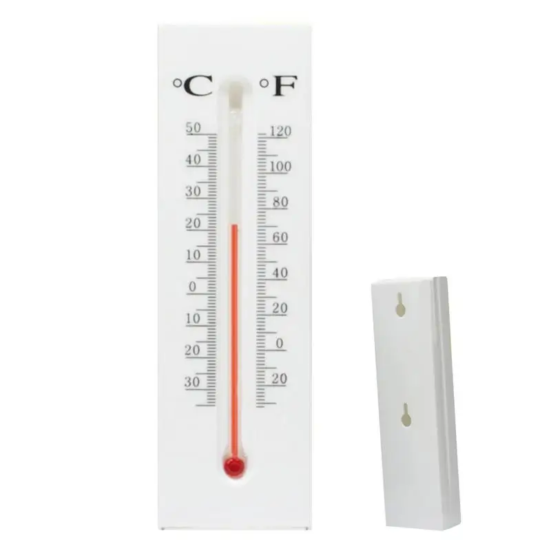 Key Hider Outdoor Wall-mounted Hiding Compartment Faux Thermometer Hiding Storage Secret Hiding Safe Lock Box For Home Office