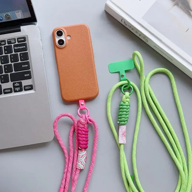 Anti-Loss Mobile Phone Strap, Adjustable Crossbody Lanyard with Long Neck Rope and Shoulder Band