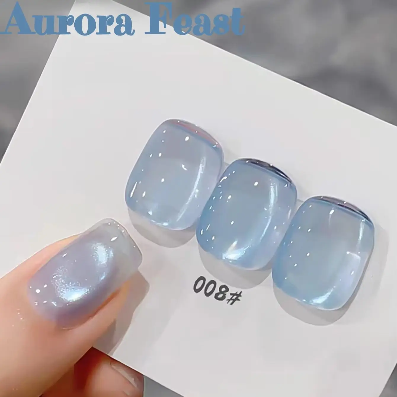 ZH 12ML 8-Colors/Set Dreamy Aurora Cat Eye Gel Nail Polish Magnetic UV LED Gel Varnish Thread Cat Eye Gel Lacquer With Display