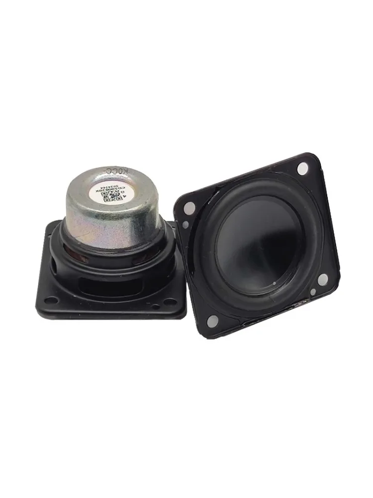 AUIN 2 szt. 4 Ohm 20 W Głośnik Pełnozakresowy 48X44MM Przenośny Audio Kwadratowy Dzwonek z Grafenem Neodymowy Podwójny Magnes DIY do Domu — zdjęcie produktu 7