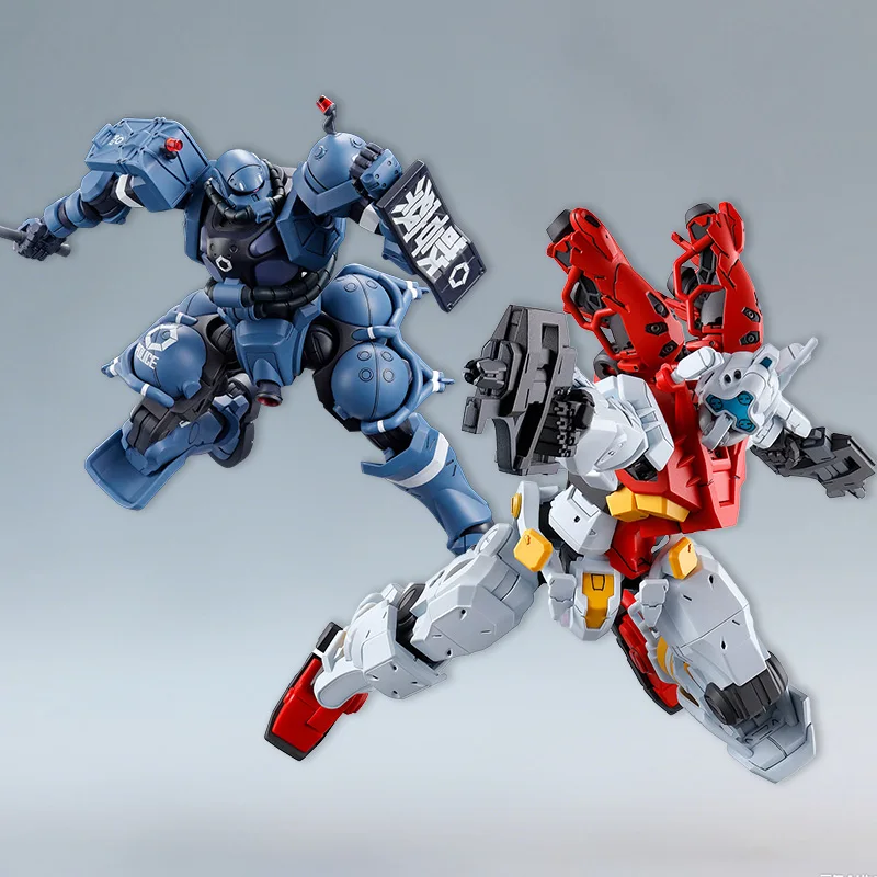 لعبة شخصيات الحركة Bandai Gundam HG Series GQuuuuuux GMS-K GFred MS-15/H Xavier's Gyan Hakujl-Packs من النوع الخفيف Guncannon Zaku