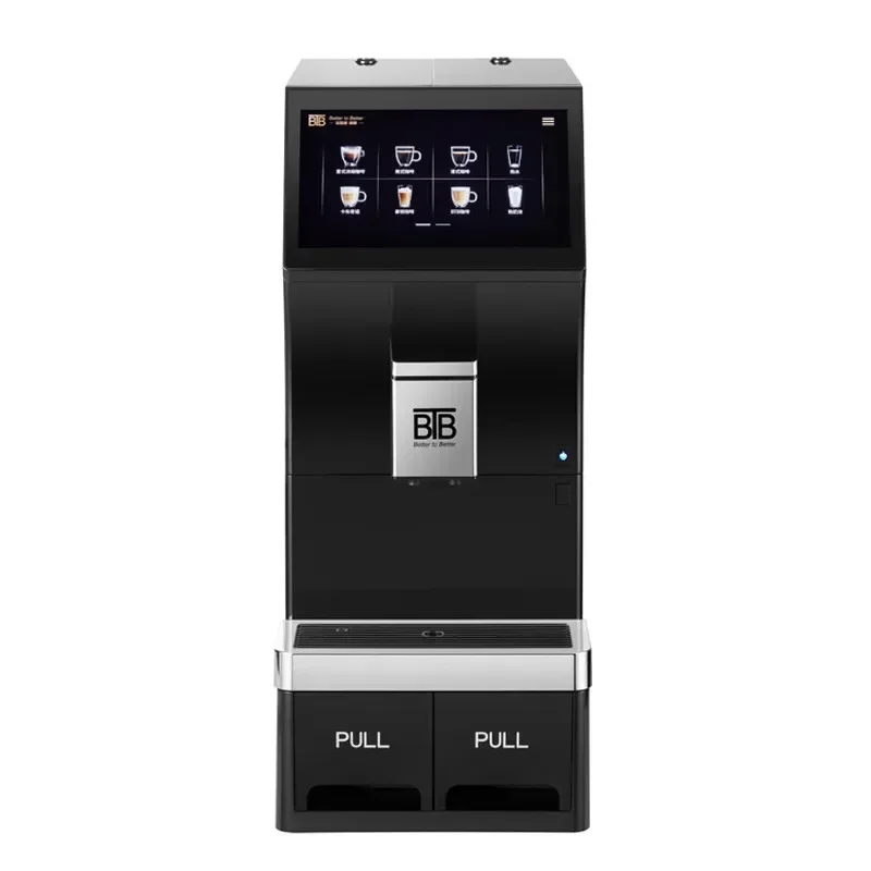 Espresso inteligente automático MachineBTB-102, sistema de controle touch screen, eletrônico, comercial, melhor vendedor