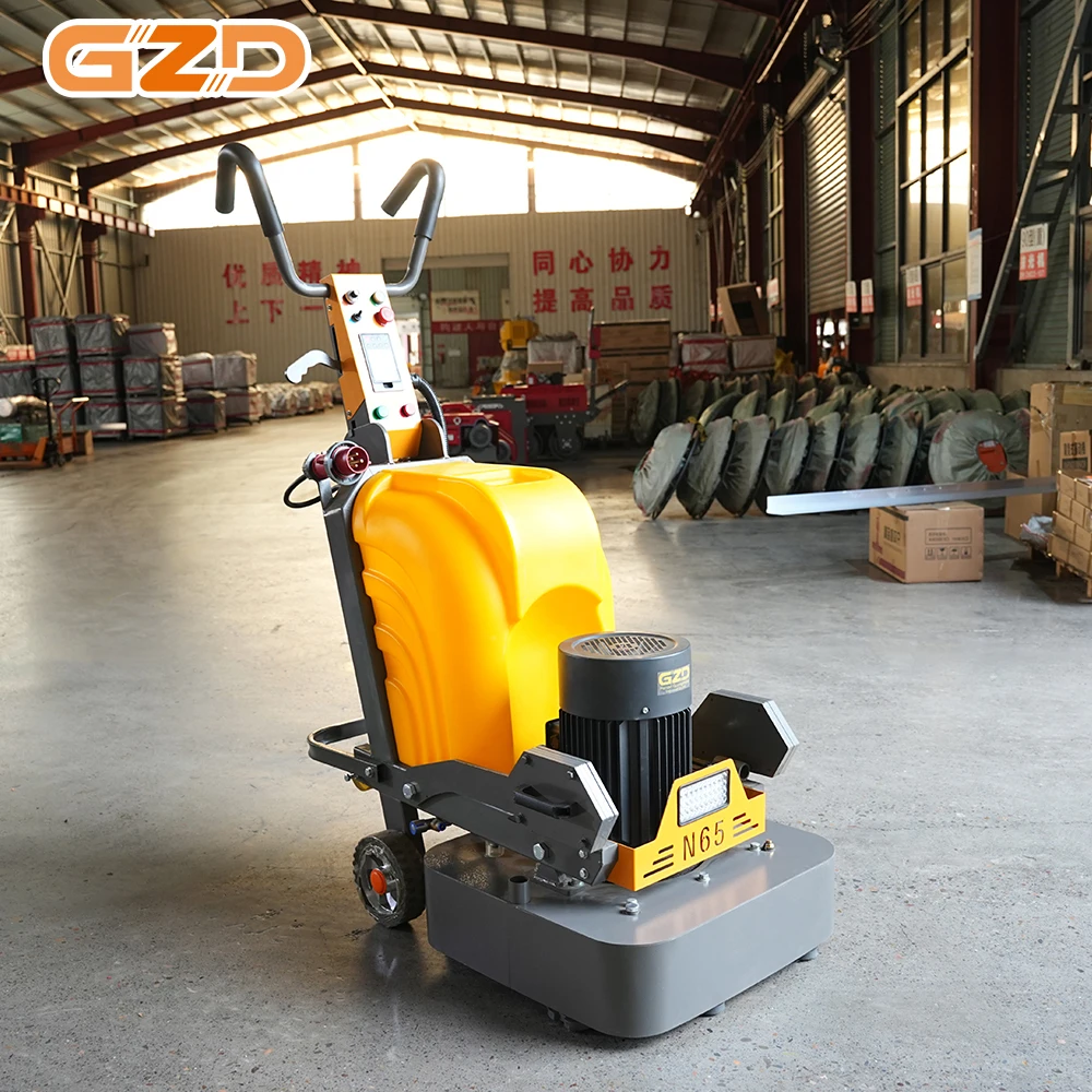 GZD 650 Industrial Grinding Machine 110V 220V 380V Customizable Electric Road Floor Polisher