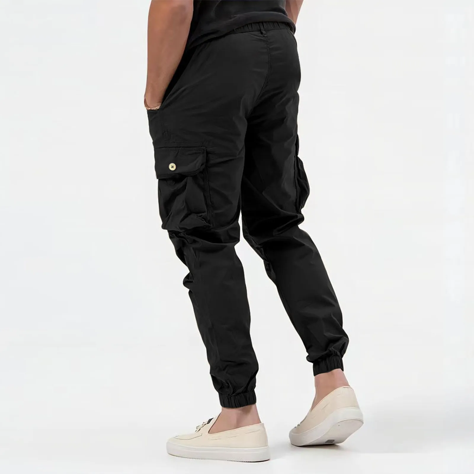 

Men'S Casual Outdoor Sports Pants Men'S Casual Pants Multi Pocket Cargo Pants Small Foot Pencil Pants Men'S Pants Pantalones