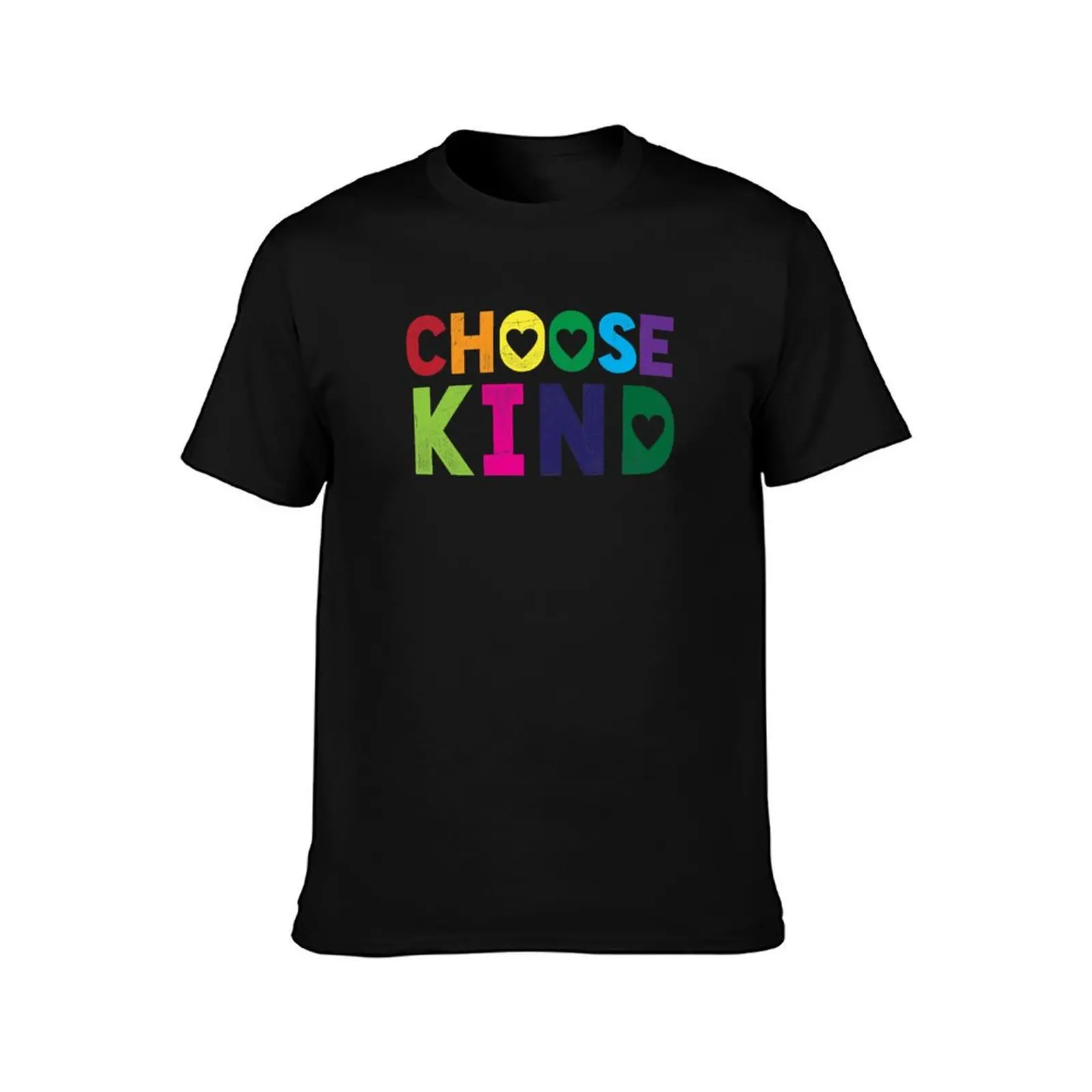 Choose Kind T Shirt - Anti-Bullying - Heart T-Shirt Daily Wear Plain Short Sleeve Shirt T-Shirt