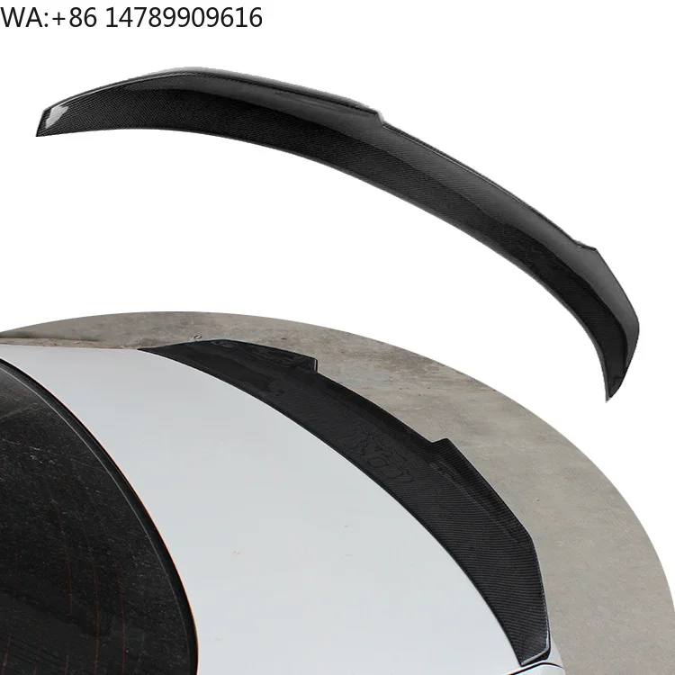 High-end Custom Body Kit For Old-to-New ConversionYOMDO 2011-2016 F06 F12 F13 M6 PSM Style Carbon Fiber Self-adhesive Rear Spoil