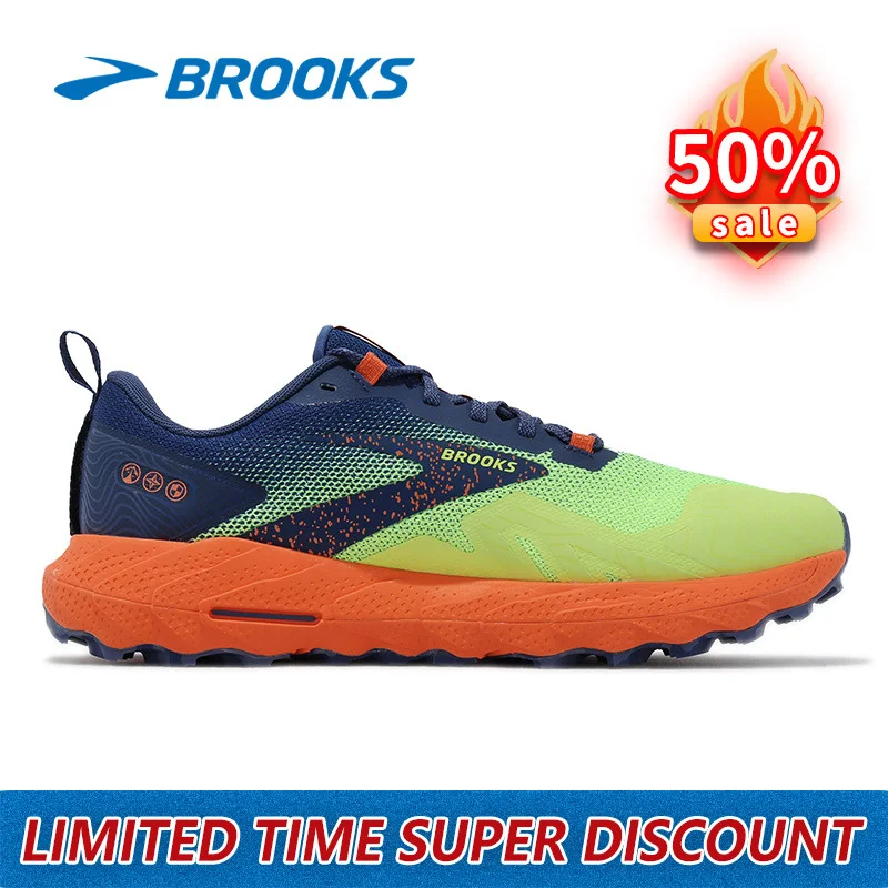 Brooks Cascadia 17 series outdoor running shoes sports shoes men's and women's casual shoes training long-distance running shoes