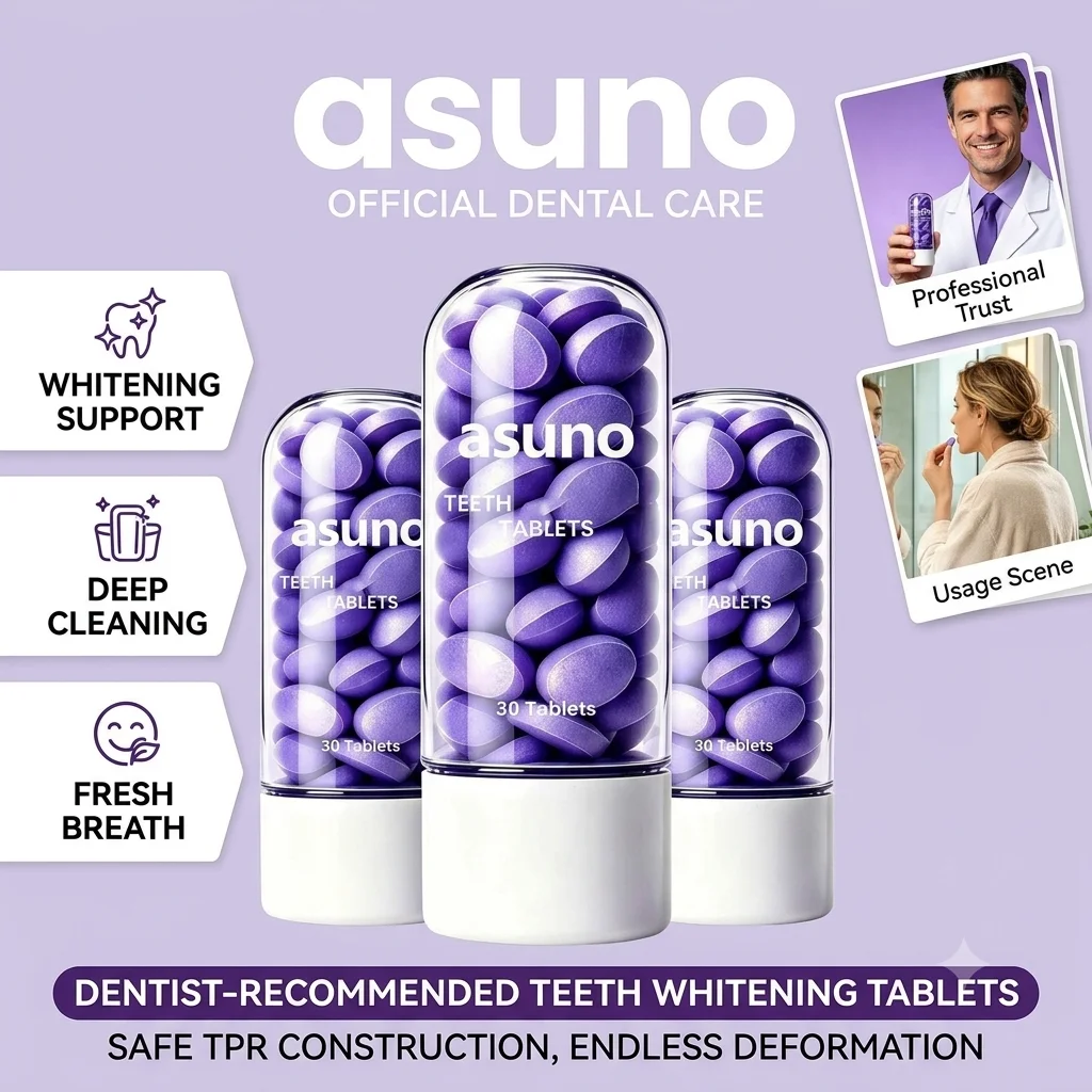 Teeth Whitening Yellow Teeth - Compresse Sbiancanti per Denti Correttore di