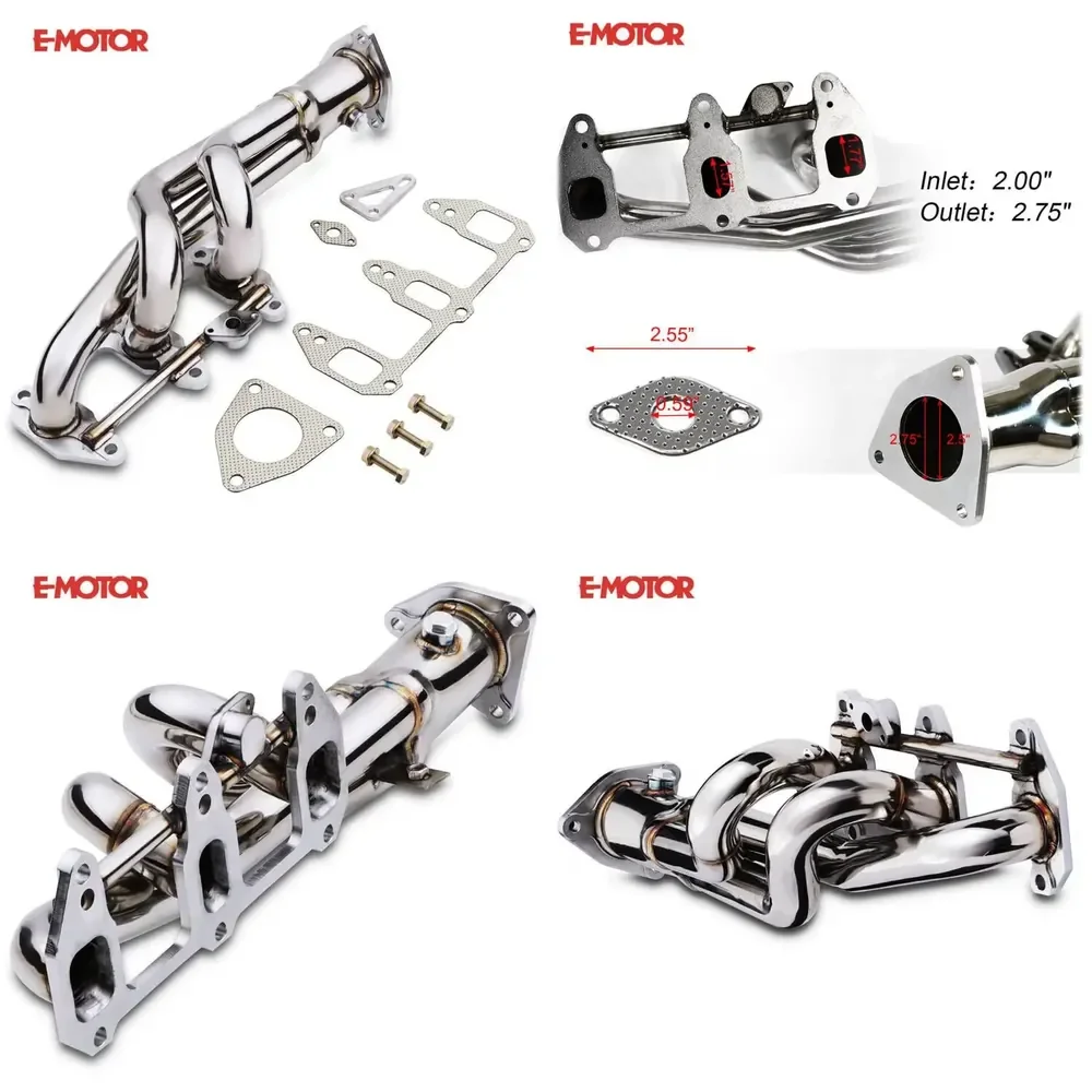 【Durable Practical Daria】 Exhaust Header Manifold for RX8 1.3L 2003-2010