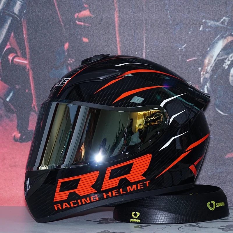 

DOT Uchoose Approved Full Face Helmets Crash Motorbike Protective Gear Men Women Flip Up Helmet Motorcyclemotocross