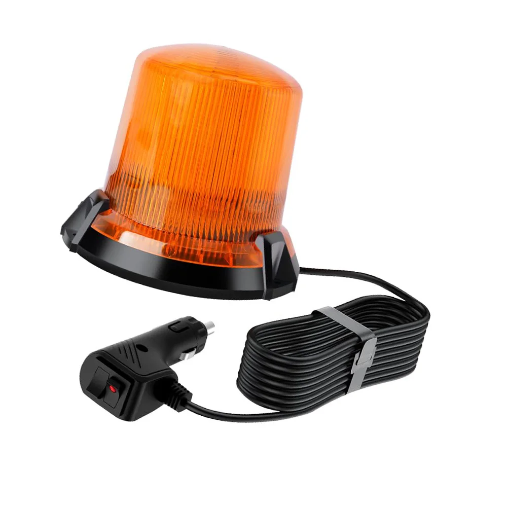 

Amber ABS and LED Material LED Strobe Lights For 12-80 V Dc Or 12-48 V Dc Vehicles