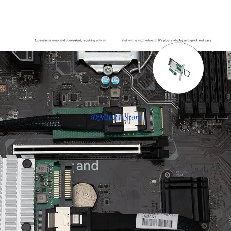 

Профессиональный серверный адаптер F3KE 10 Гбит/с SFP PCIE M.2 NVME к SFP+ Fiber 82599 Чип Сетевая карта 10G для передачи на