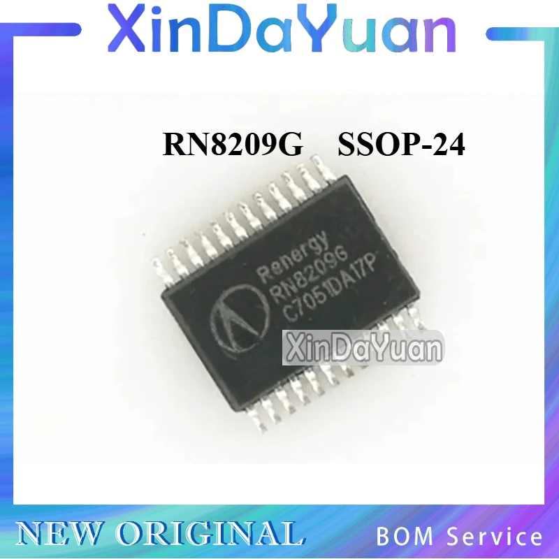 5 pcs RN8209G  SSOP-24  RN8209  Metering Chip