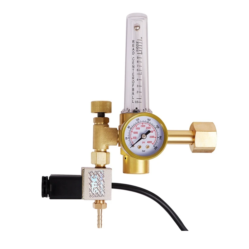 Carbon Dioxide Regulator Pressure Gauge Flowmeter Carbon Dioxide Controller CO2 Concentration Control-AC47