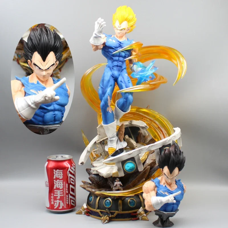 

43cm Vegeta Dragon Ball Figures Super Saiyan Vegeta Action Figures PVC Anime Collection Model Toys Birthday Ornamen Doll Gifts