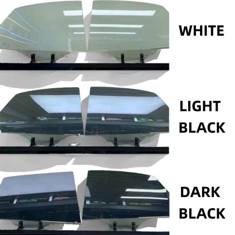Dry Apply Electric PDLC Smart Switchable Privacy Film Automotive Window Dimming Self Adhesive Tint Accessory