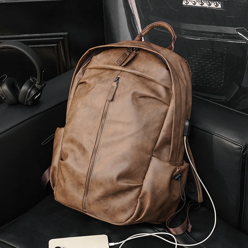 Fashion Man Backpack Casual Laptop Bags Youth School Backpacks Men College Student Backpack College Casual School Bag