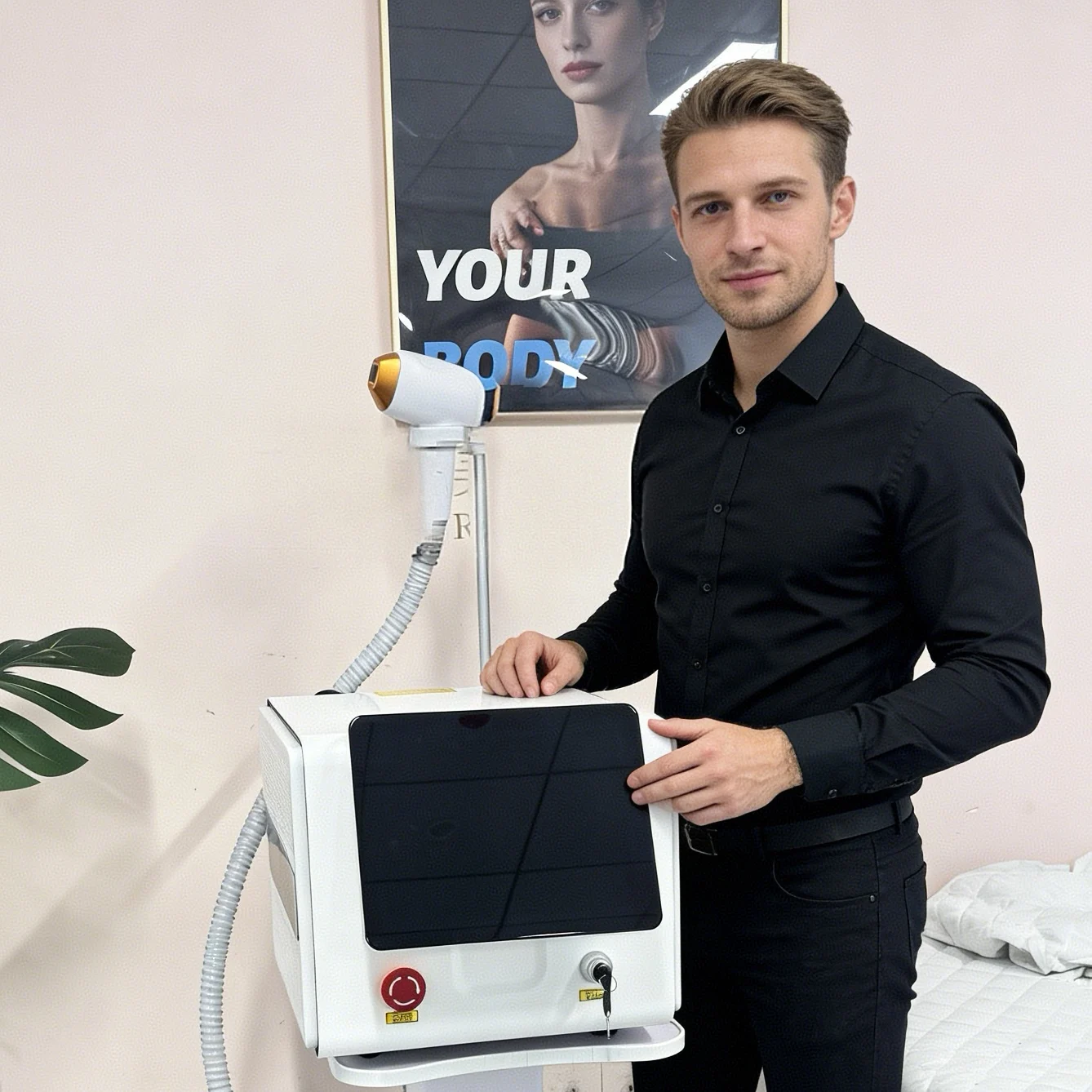 

Professional Laser Hair Removal Machine 4000W Ice Platinum 3 Wavelength 808Nm755Nm 1064Nm Painless Diode Beauty machine