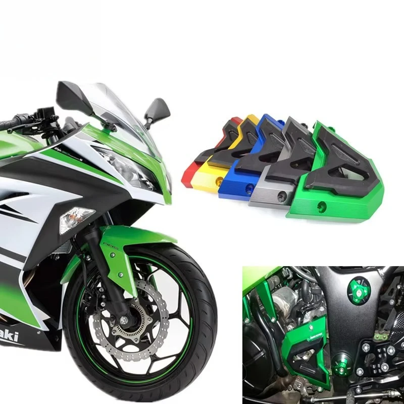 

Kawasakis Ninja 250 300 250R Z250 300R Z300 2013 to 2016 Motorcycle CNC Front Sprocket Chain Protective Shield RTS