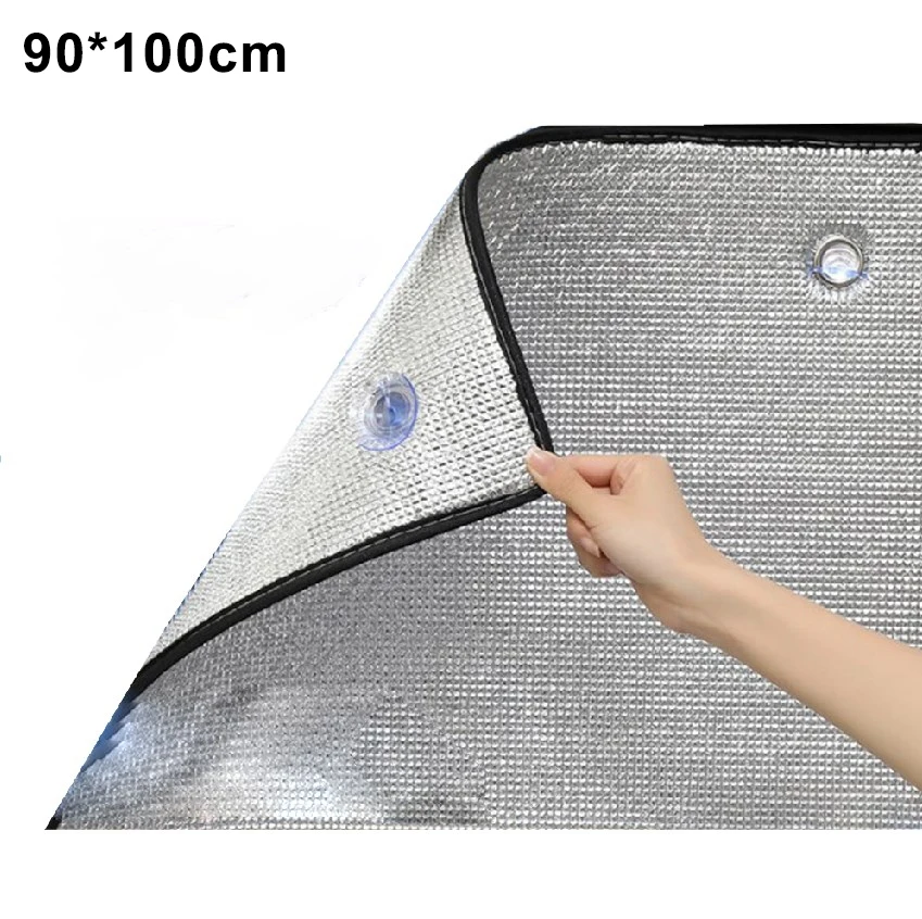 Double-sided Foil Window Insulation Film 8mm Pearl Cotton Layer Convenient Installation Heat Insulation Window Film