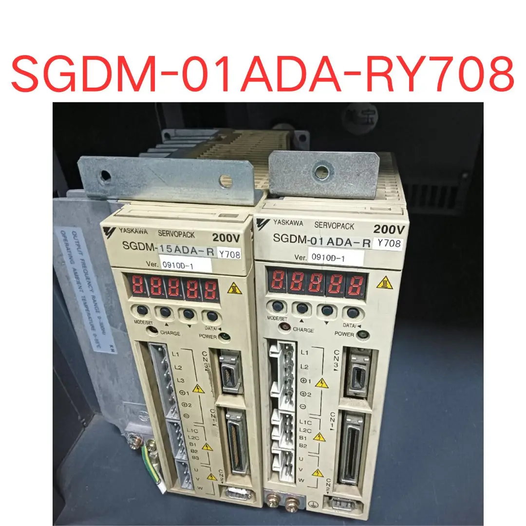 

used SGDM-01ADA-RY708 Servo driver 1.0KW test OK Fast shipping