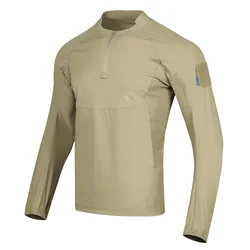 Emersongear Blue Label Hunter Sun-protection T-shirt Long Sleeve Polo Shirt Daily Tops Tshirt Fitness Ergonomic Elastic UPF100+