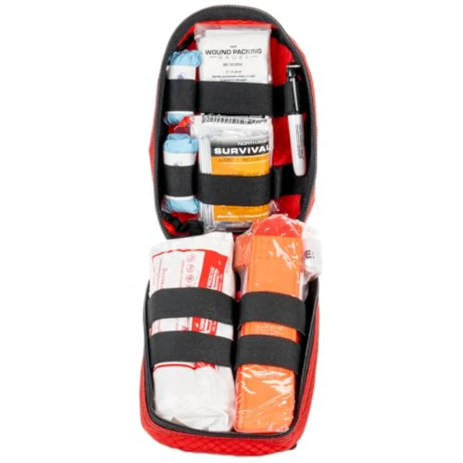 

American Rescue Public Access Individual Bleeding Control Kit Basic NAR Compact Blood Control Bag with C-A-T Tourniquet ETD Gau