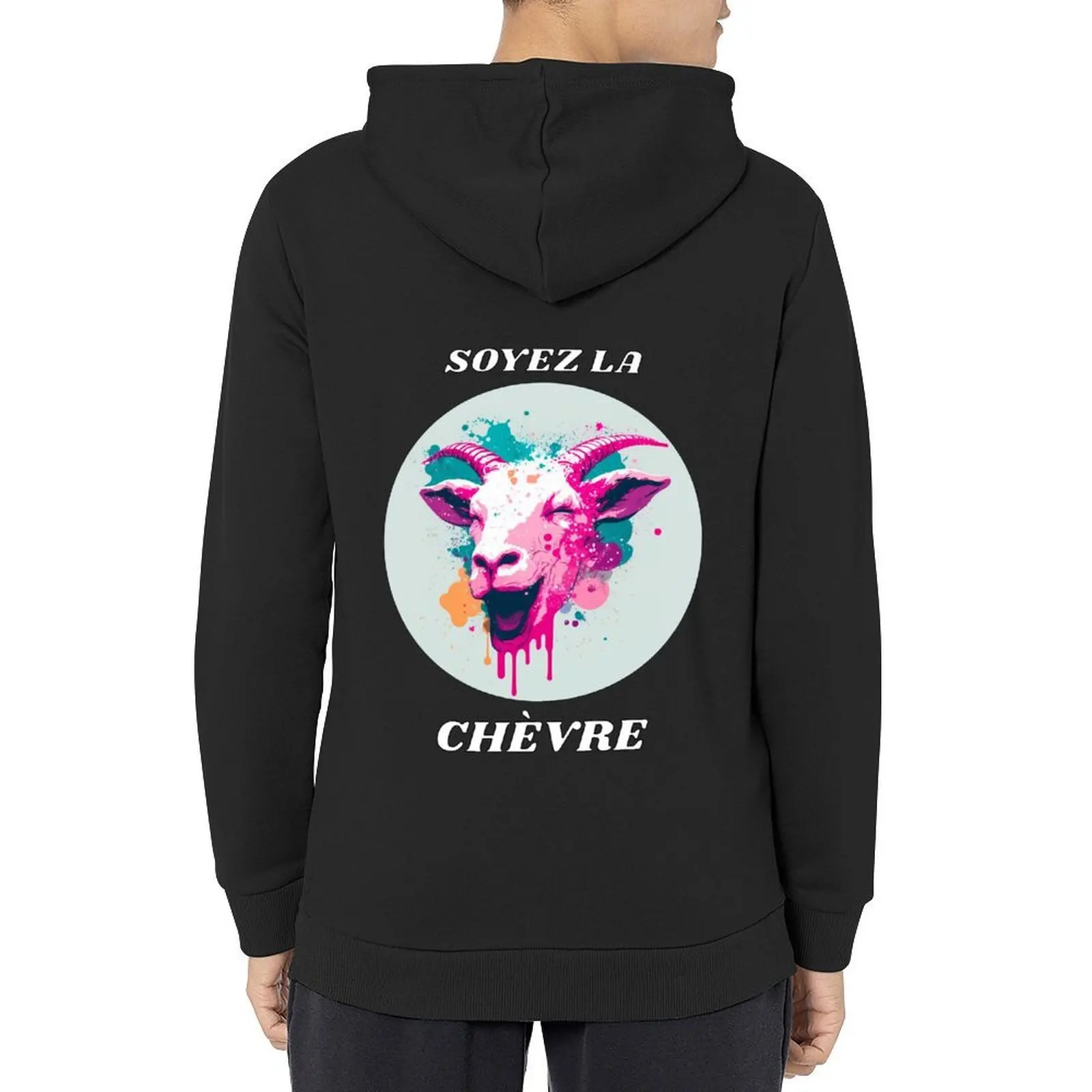 

Soyez la chèvre Hoodie men clothing blouse japanese style korean autumn clothes new hooded tee