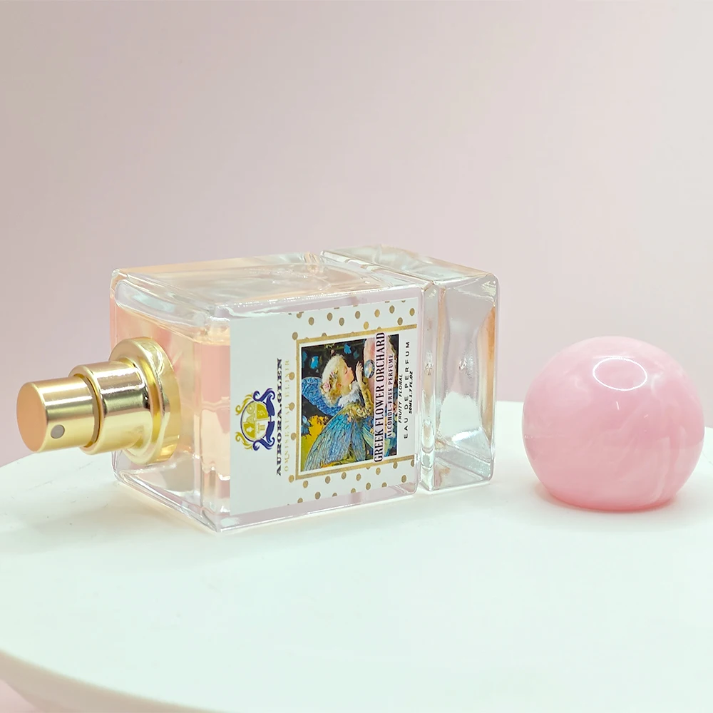 

ROSE perfume Women's Fruity Floral Perfume Bergamot Tuberose Musk Long Lasting Bright Mediterranean Scent Alcohol-free