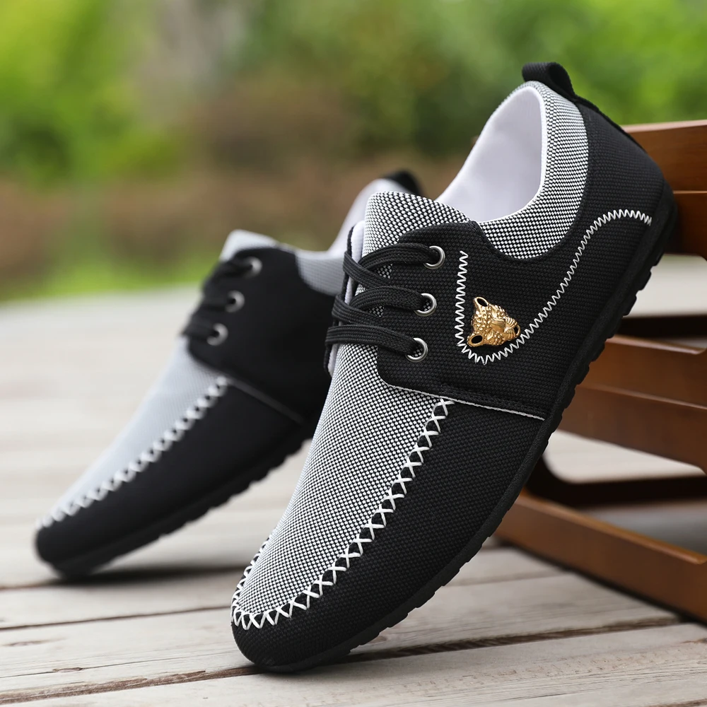 Men's casual shoes, oversized men's shoes, good grip, fashionable and casual, suitable for outdoor walks, daily wear
