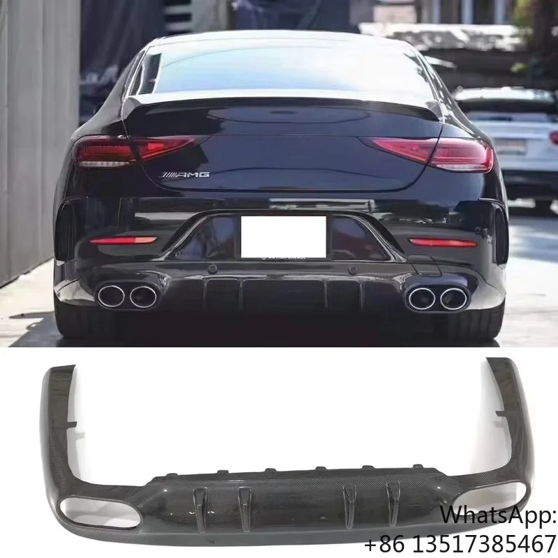

W257 CLS 260 CLS300 CLS350 Upgraded CLS53 Carbon Fiber Rear Diffuser for Mercedes-Benz CLS W257 2019+