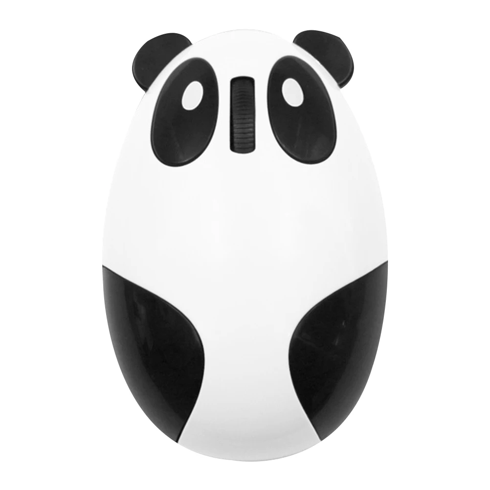 

1 шт., беспроводные перезаряжаемые тихие кнопки с изображением панды и мыши для управления ПК, длительный срок службы, офисное использование