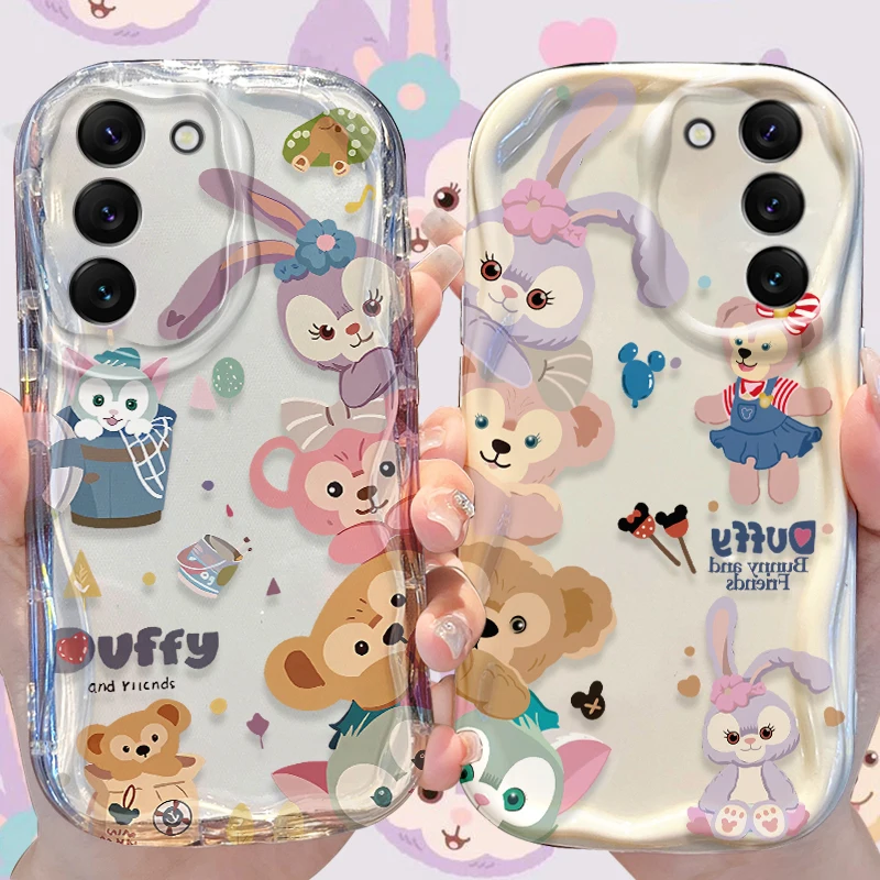 StellaLou Duffy Case for Samsung Galaxy S24 S23 S22 S21 Ultra Plus S20 FE A73 A72 A71 A55 A54 5G A53 A52 A51 4G A50S A50 Cover