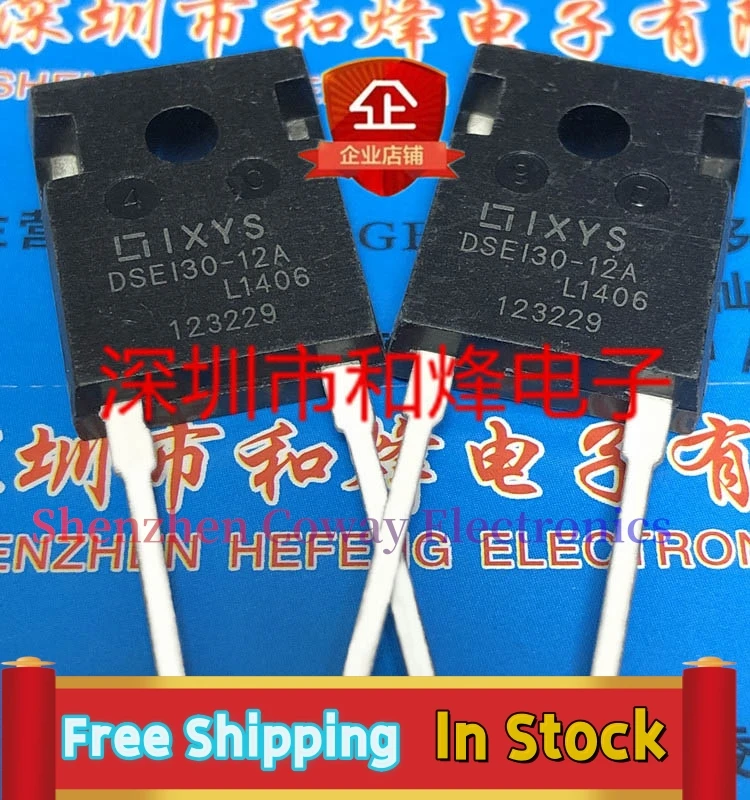 

10PCS-30PCS DSEI30-12A TO-247 26A 1200V In Stock Fast Shipping