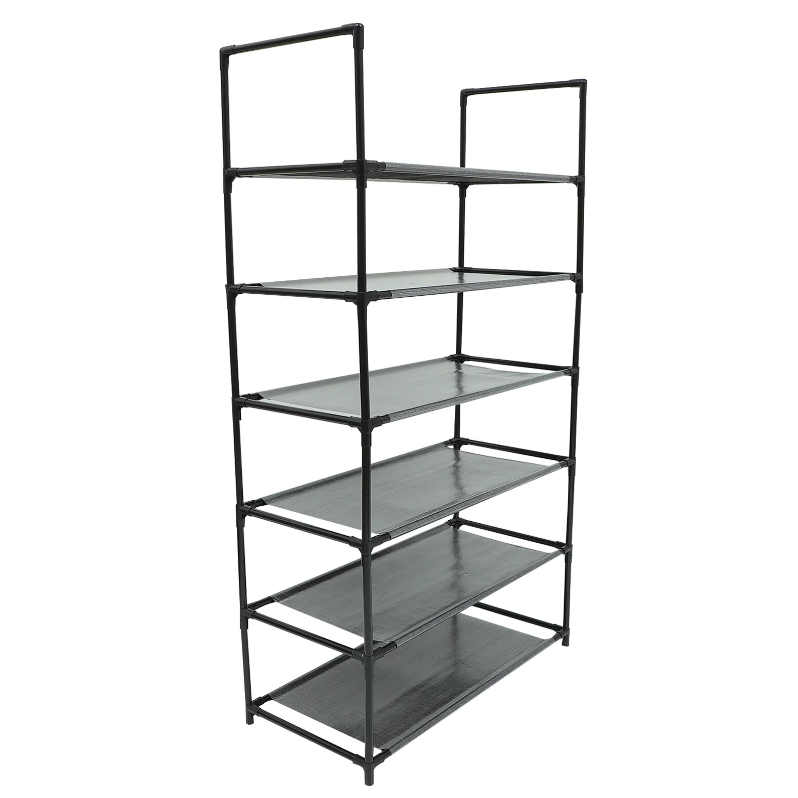 Easy Assembly Shoe Rack Storage Shelving Holder Six-layer Shelf Shoes Household