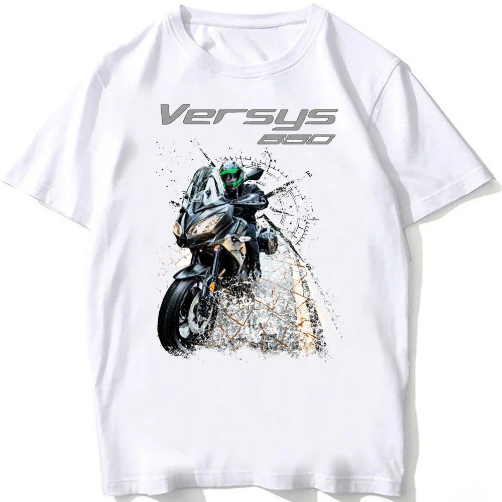 Versys 650 Adventure Legend Motorcycle Riding Summer T-Shirt I'am A GS Overlander Men White T Shirt Casual Hip Hop Boy Tees