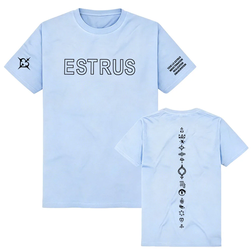 Tove Lo ESTRUS Album Tee Unisex Streetwear Sommer Kurzarm Herren/Damen T-Shirt Mode Locker Sitzend Grafik-Print T-Shirt Merch Damen – Detail 7