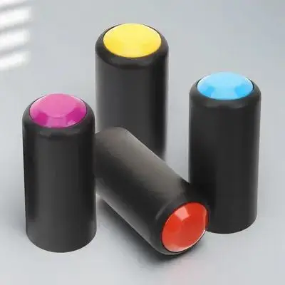 4Pcs Microphone Caps Plastic Replacement Screw on Covers for Wireless Mic Accessories Wear Resistant Simple Design Fit