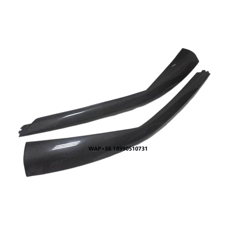 

2008-2016 for Nissan GTR35 R35 Carbon Fiber Modified Car Body Kit A-Pillar Trim Window Decorative Strip Door Pillar Body Kits